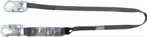 Shock-Absorbing Lanyard Gray