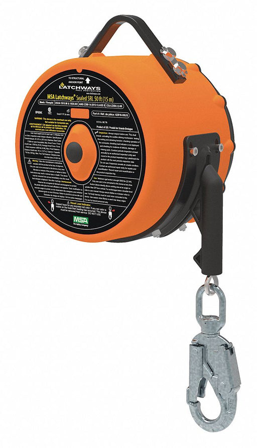 Self-Retracting Lifeline 50 ft L 1Leg