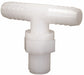 Hose Barb Tee Nozzle Body 1/2 