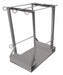Gas Cylinder Pallet 33 W 600 lb Gray