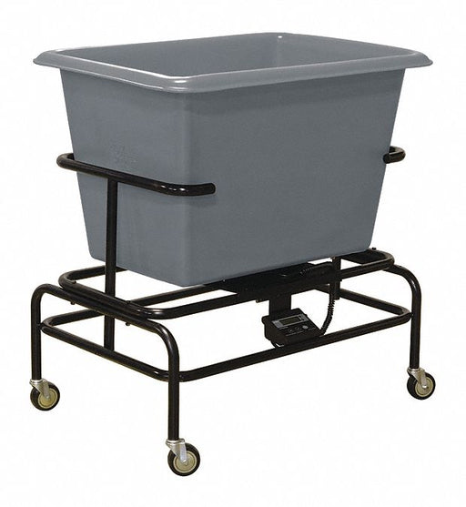 Poly Scale Cart 6 Bu Gray