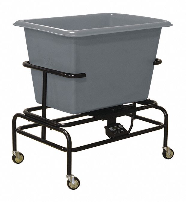 Poly Scale Cart 6 Bu Gray