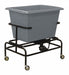 Poly Scale Cart 6 Bu Gray