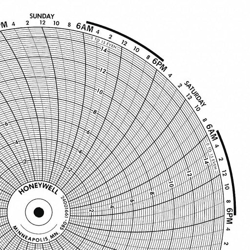 M6794 Circular Paper Chart 7 day 100 pkg