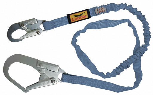 Shock-Absorbing Lanyard Blue