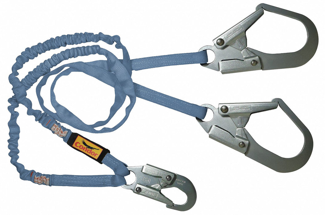 Shock-Absorbing Lanyard Blue