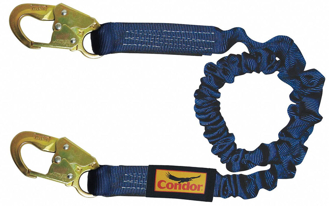 Shock-Absorbing Lanyard Blue