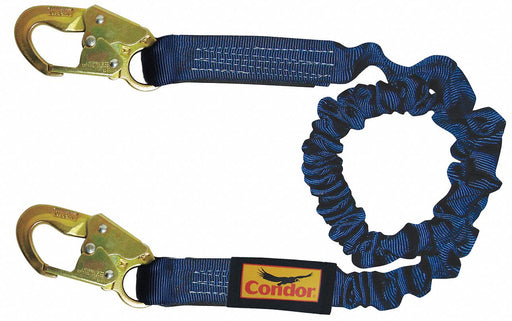 Shock-Absorbing Lanyard Blue