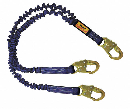 Shock-Absorbing Lanyard Blue