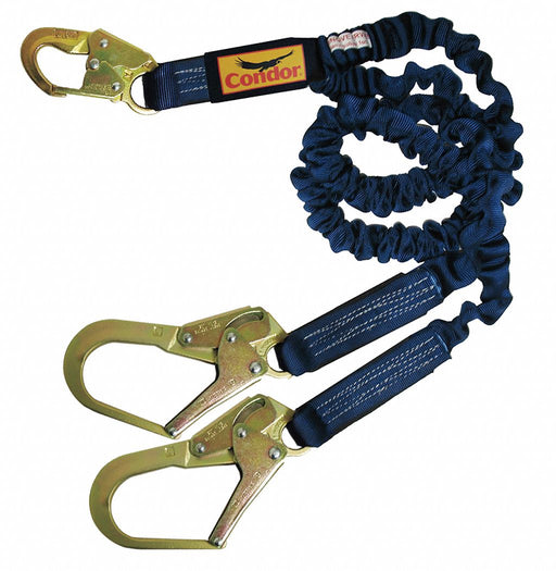 Shock-Absorbing Lanyard Blue