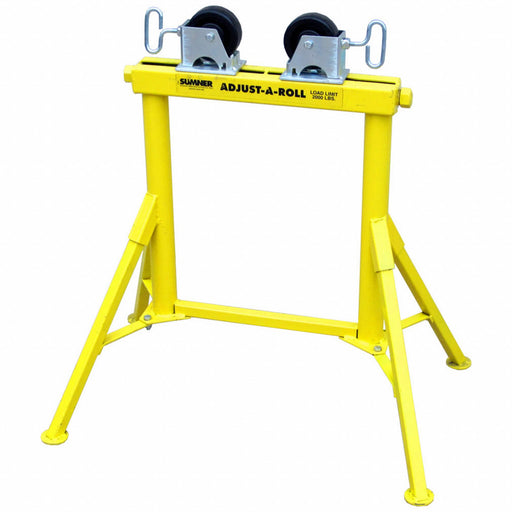 Roller Head Pipe Stand 1/2 to 36 