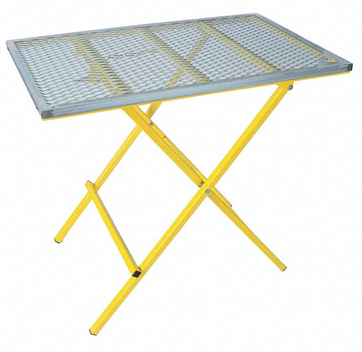 Portable Welding Table 40 in W 24 in D