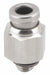 Strt SS Push-Fit 1/4 in MUNF 1/4 in