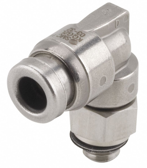 Elbow SS Push-Fit 1/4 in MUNF 1/4 in