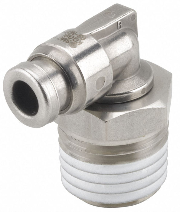 Elbow SS Push-Fit 8 mm BSPT 1/8 in