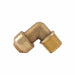 Elbow Brass Push-Fit1/4in MNPT3/8in