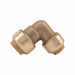 Elbow Brass Push-Fit1/2 Push-Fit3/8 