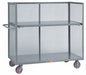 Bulk Storage Cart 48x24 w/Drop Shelf