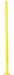 Post 5.3 ft Yellow
