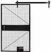 Sliding Door 84 inx84 in Blk