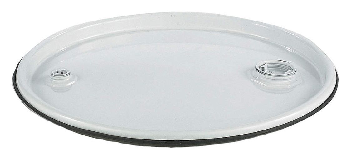 Drum Cover White Steel 18.75 in L
