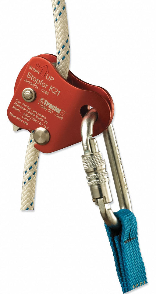 Rope Grab Aluminum Size 1/2 In.