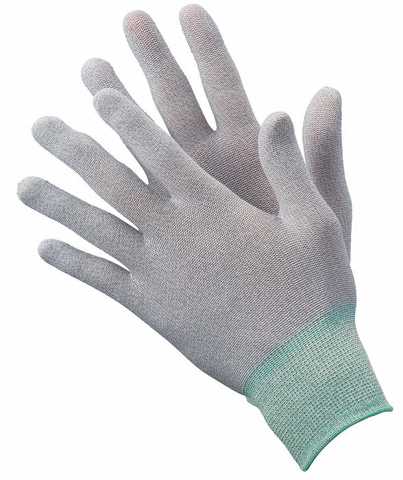 G6631 Antistatic Gloves M Nylon/Carbon PK12