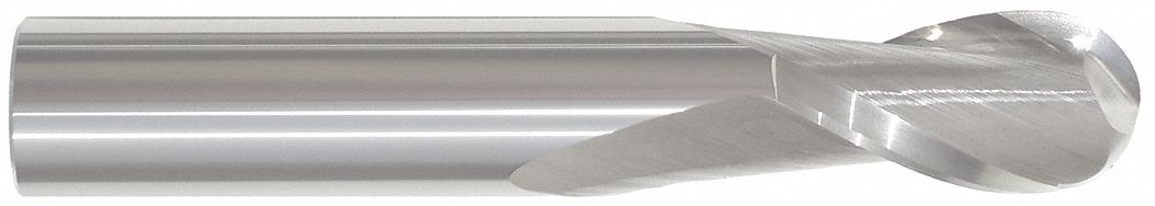 Ball End Mill Single End 1/16 Carbide