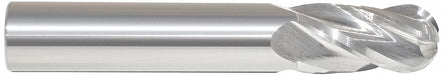 Ball End Mill 0.125 in Carbide