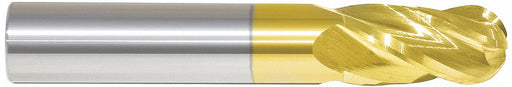 Ball End Mill Single End 1/16 Carbide