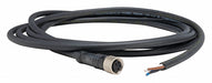 Cordset 6.56 ft Black 250VAC/300VDC