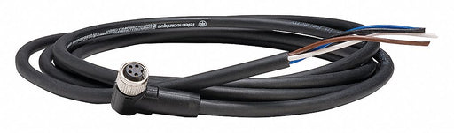 Cordset 6.56 ft Black 250VAC/300VDC