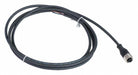 Cordset 6.56 ft Black 250VAC/300VDC