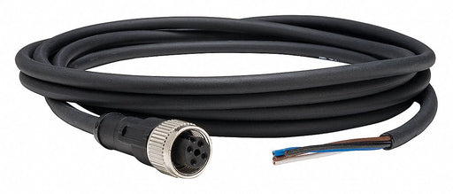 Cordset 16.4 ft Black 250VAC/300VDC