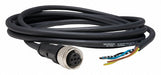 Cordset 6.56 ft Black 250VAC/300VDC
