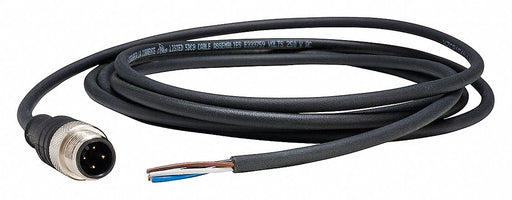 Cordset 6.56 ft Black 250VAC/300VDC