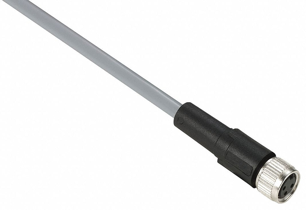 Cordset 16.4 ft Gray 250VAC/300VDC