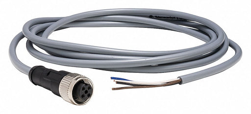 Cordset 16.4 ft Gray 250VAC/300VDC