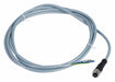 Cordset 6.56 ft Gray 250VAC/300VDC