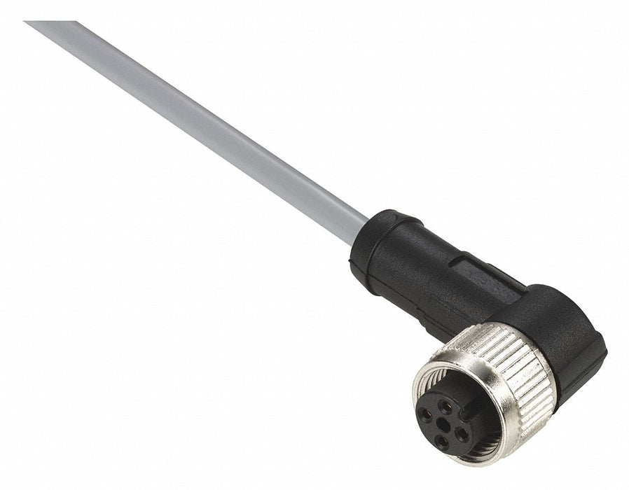 Cordset 6.56 ft Gray 250VAC/300VDC