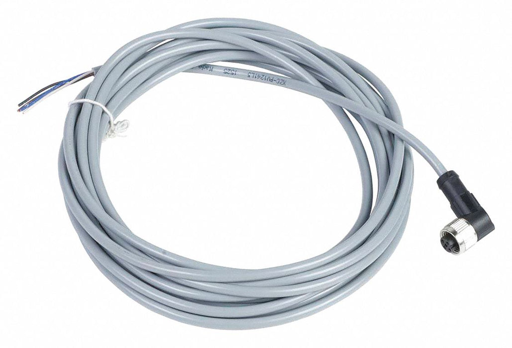 Cordset 16.4 ft Gray 250VAC/300VDC
