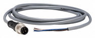 Cordset 6.56 ft Gray 250VAC/300VDC
