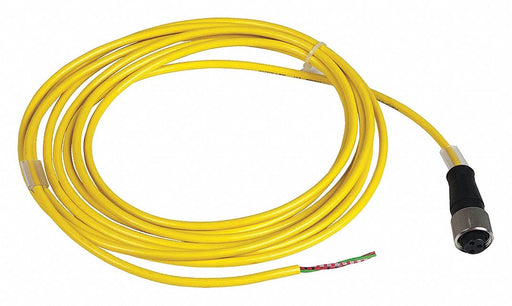 Cordset 16.4 ft Yellow 250VAC/300VDC