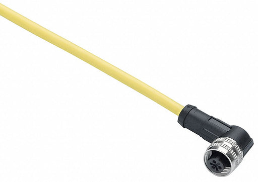 Cordset 16.4 ft Yellow 250VAC/300VDC