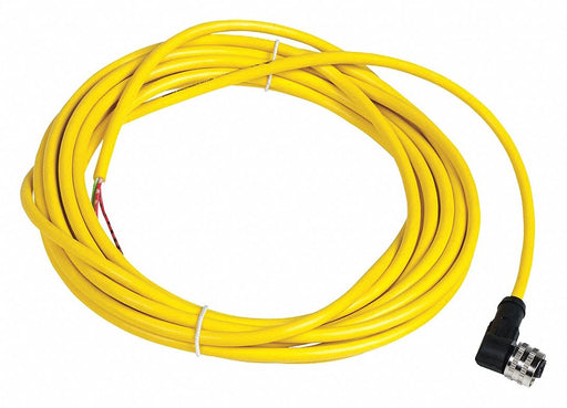Cordset 16.4 ft Yellow 250VAC/300VDC