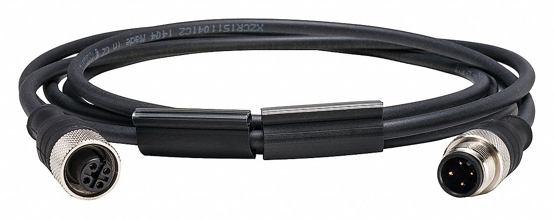 Cordset 6.56 ft Black 250VAC/300VDC