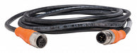 Cordset 6.56 ft Black 250VAC/300VDC