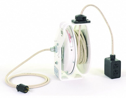 Cord Reel Retractable SJ 25 ft 120VAC