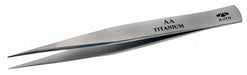 Tweezers Titanium Straight 5 L