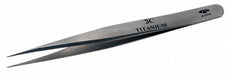 Tweezers Titanium Straight 4 1/4 L